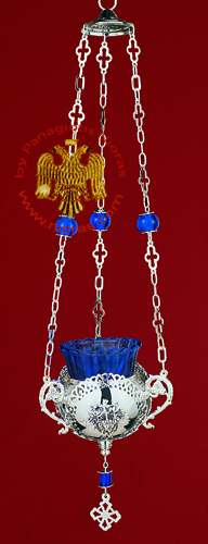 Round Resing with Grapes with Beads Hanging Oil Candle