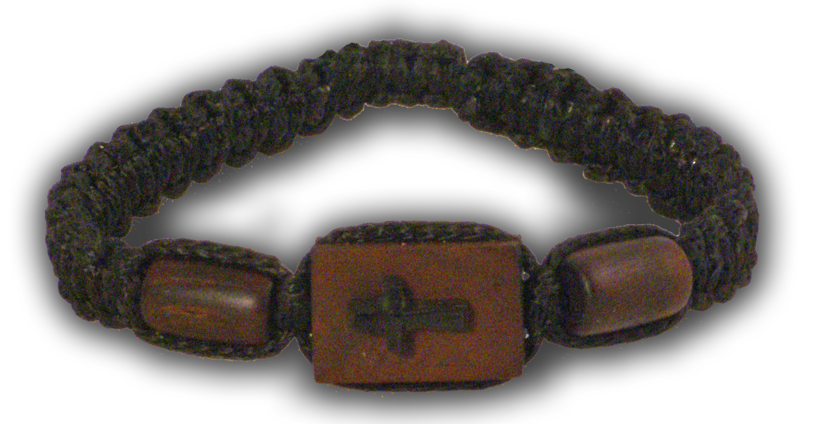 Hand Wrist Praying Rope with Wooden Cross