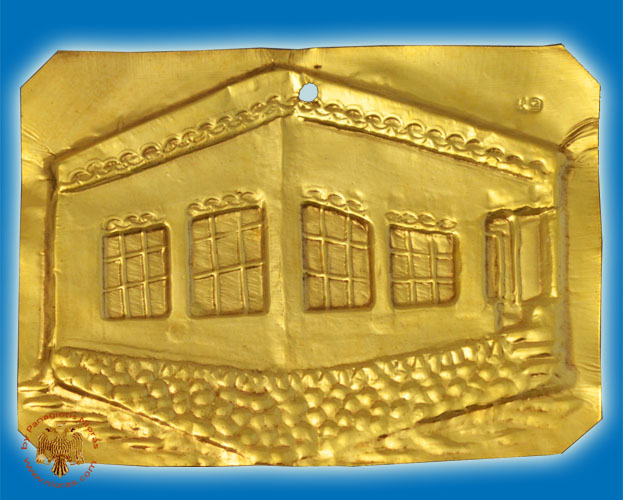 Tama Votive Gold House